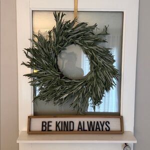 “Be Kind Always” Wooden Sign | Farmhouse Shelf or Wall Decor